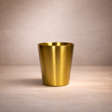 Titanium Cup Water (Vacuum) 10oz, 3-1/4″Dx3-7/8″H