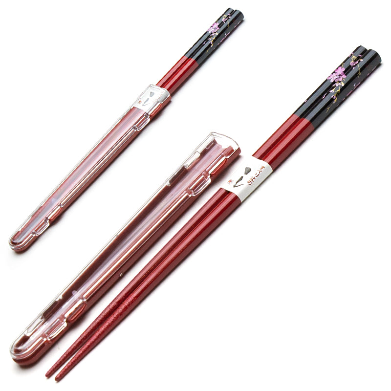 WOODEN CHOPSTICK W/CASE