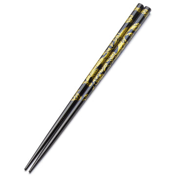 5PR CHOPSTICK SET W/SPATULA (bk)