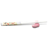 CHOPSTICK 2PR W/REST Fish
