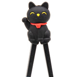 KIDS CHOPSTICK cat (bk)