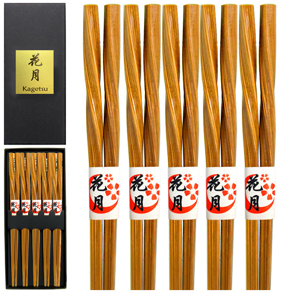 CHOPSTICK 5PR (br) (<CH24)