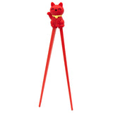 KIDS CHOPSTICK cat (rd)