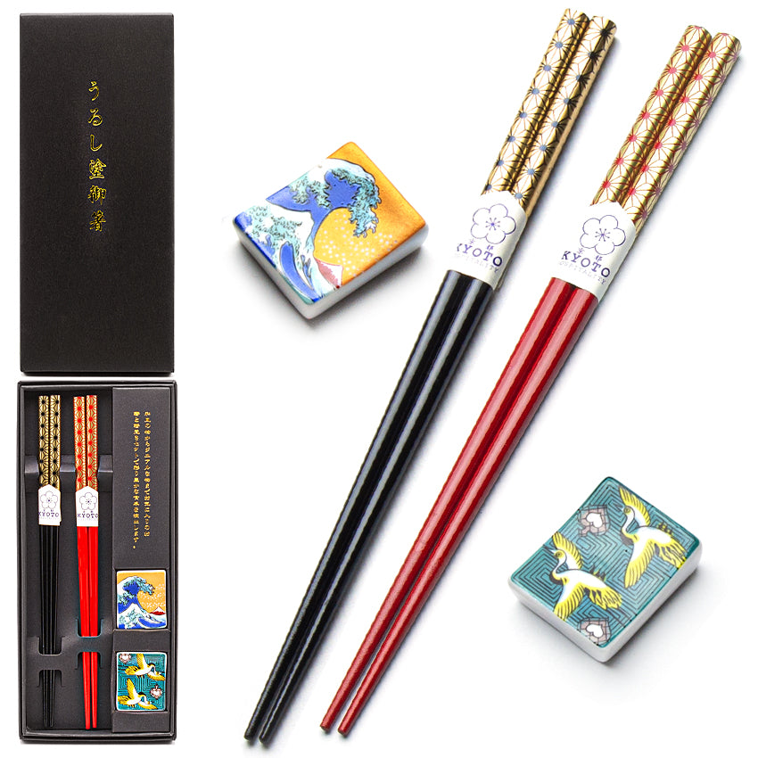 CHOPSTICK 2PR W/REST