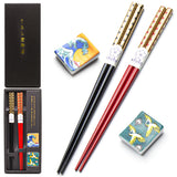 CHOPSTICK 2PR W/REST