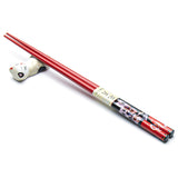 CHOPSTICK 2PR W/REST Cat
