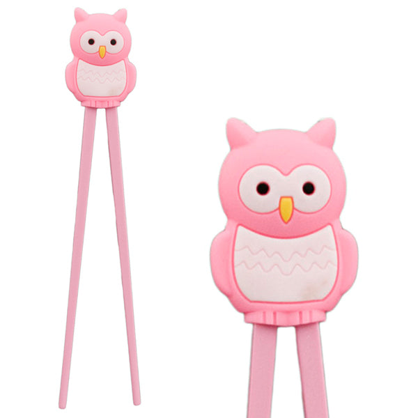KIDS CHOPSTICK owl (pk)