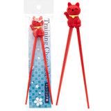 KIDS CHOPSTICK cat (rd)
