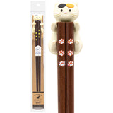 Chopstick With/Rest - 9"L/Cat