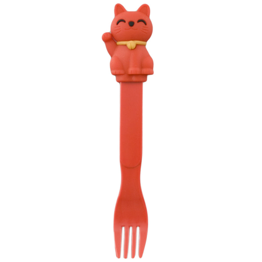 6.5" CAT FORK Pl/Sil (rd)