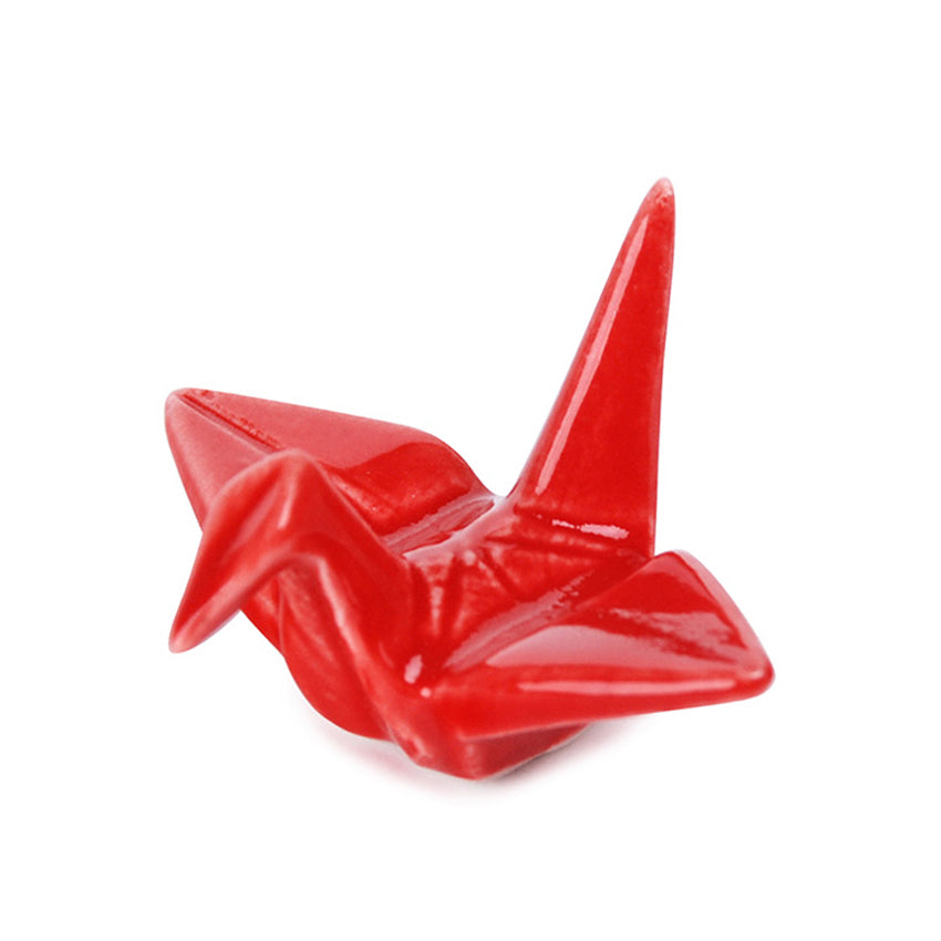 Chopstick Rest - Crane, 2"L