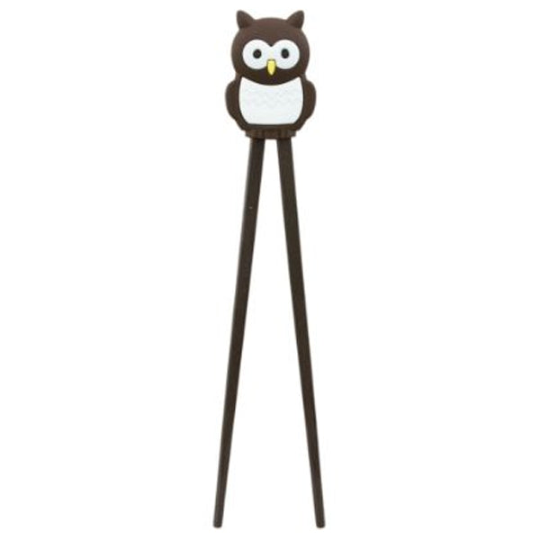 KIDS CHOPSTICK owl (br)