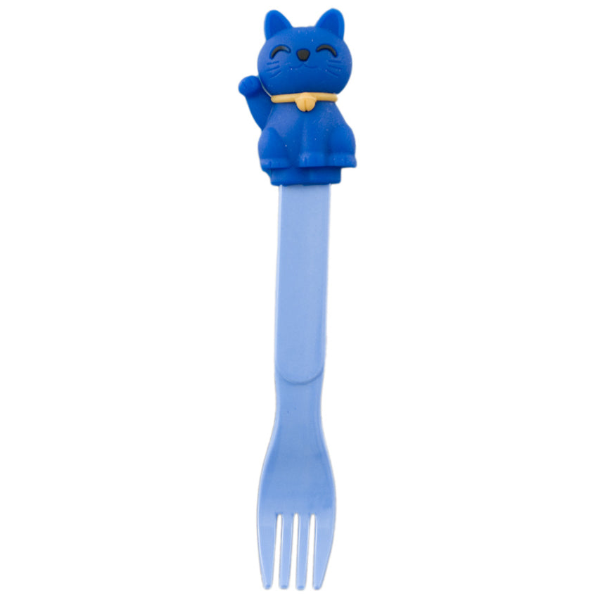 6.5" CAT FORK Pl/Sil (bl)