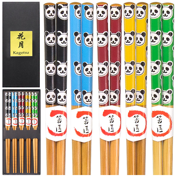 CHOPSTICK 5PR Box (panda)