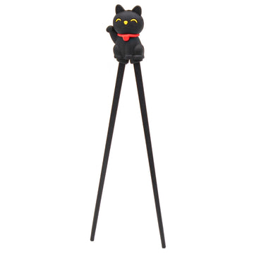 KIDS CHOPSTICK cat (bk)