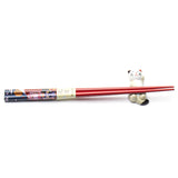 CHOPSTICK 1PR W/REST Cat