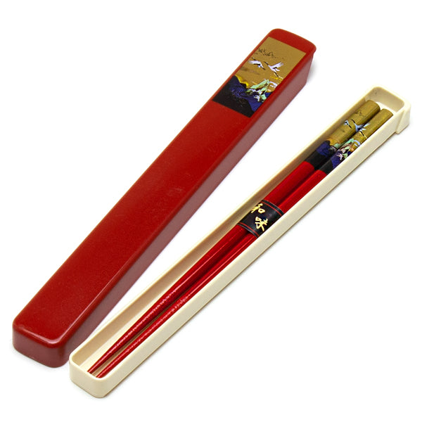 CHOPSTICK SET w/plastic case