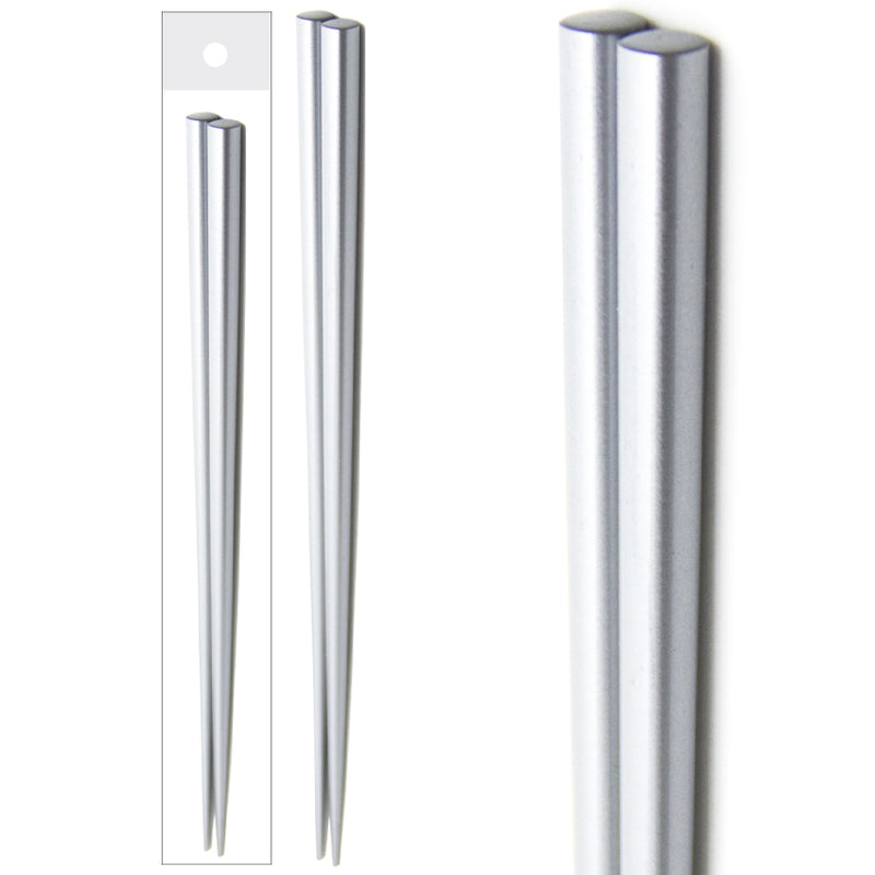 Silver-Tone Chopsticks, 1 Pair — C85-033