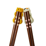 Chopstick With/Rest - 9"L/Cat