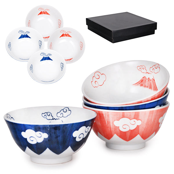 5"Dx2.75"H BOWL 4pc/set