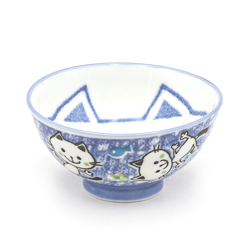 4"Dx2"H RICE BOWL (cat)