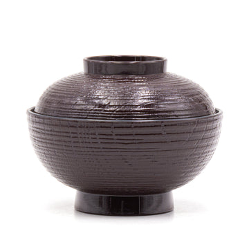 Japanese Lacquerware - Bowl With Lid