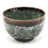 Japanese Large Stone Bowl - 40 fl. oz. /  6.35"D x 4"H
