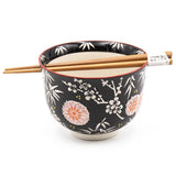 Bowl With/Chopsticks - 18fl. oz. / 5"D x 3.75"H