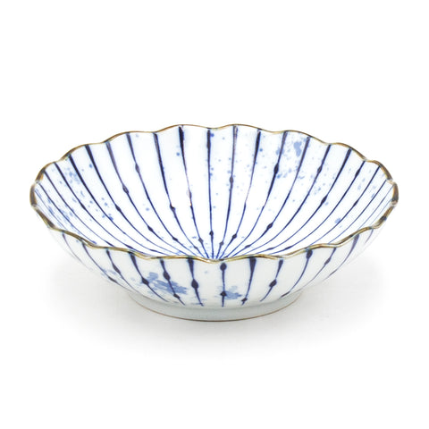 Japanese Shallow Bowls - 20 fl. oz / 6.65"D x 2"H