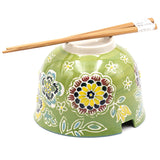 Bowl With/Chopsticks - 18fl. oz. / 5"D x 3.75"H