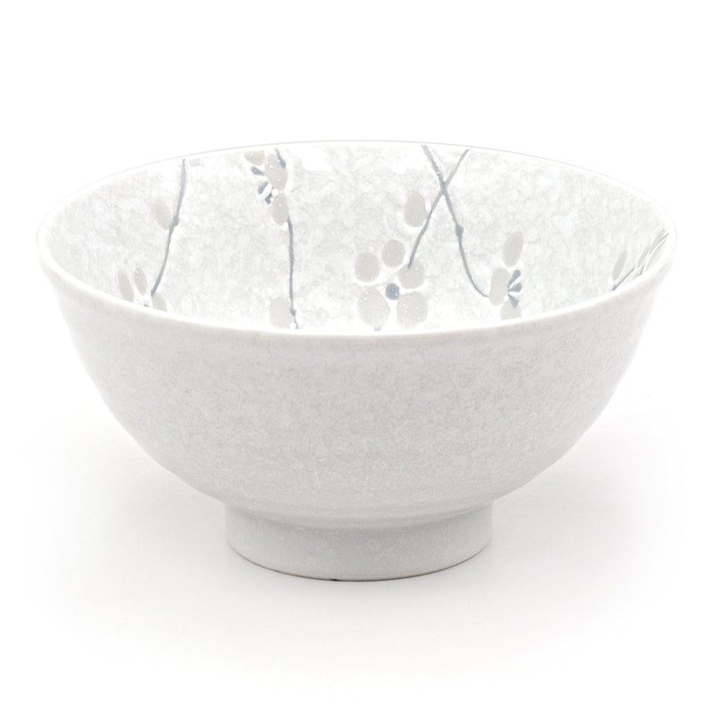 White Sakura Ceramic Bowl — 22 fl. oz. (K56-WP)
