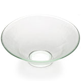Large Bowl Glass - 11.5"D x 4.35"H
