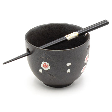 2pc Bowl Set With/Chopsticks