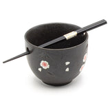 2pc Bowl Set With/Chopsticks