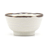 Japanese Medium Ceramic Bowl - 10 fl. oz. / 4.5"D x 2.3"H