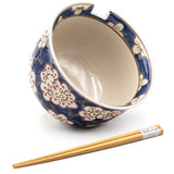Bowl With/Chopsticks - 18fl. oz. / 5"D x 3.75"H
