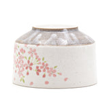 Japanese Matcha Bowl, Pink Sakura - 4.5"D x 3"H, 14oz