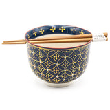 Bowl With/Chopsticks - 18fl. oz. / 5"D x 3.75"H