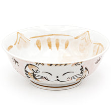 7½″ Pink Cat Ceramic Noodle Bowl