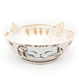 7.5"D x 2.75"H BOWL Aqua Cat 34oz (pk)