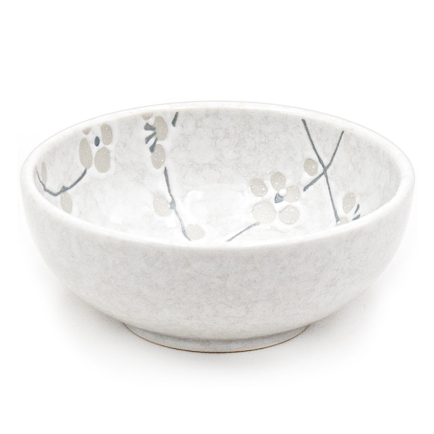 4.5"D Medium Bowl - White Sakura