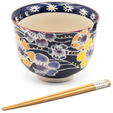 Bowl With/Chopsticks - 18fl. oz. / 5"D x 3.75"H