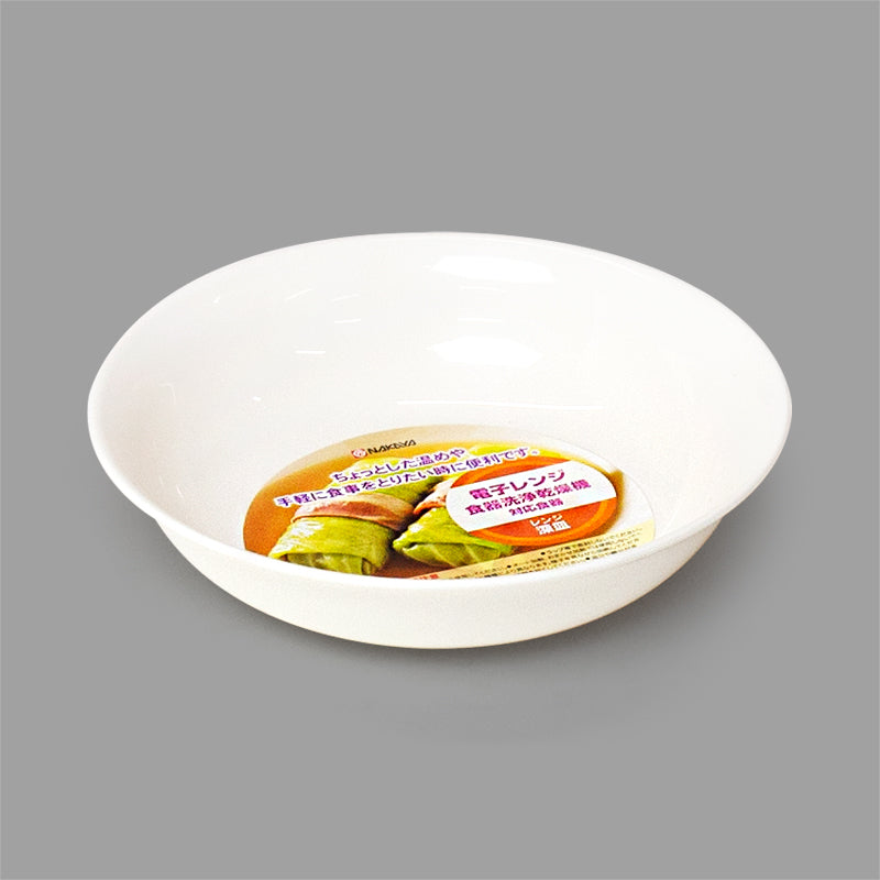 7.5"Dx2"H BOWL PL (wt)