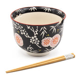 Bowl With/Chopsticks - 18fl. oz. / 5"D x 3.75"H