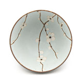 Japanese Plum (ume) Blossoms Medium Bowl 5.25"Dx3"H