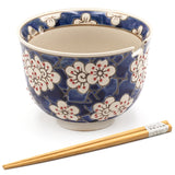 Bowl With/Chopsticks - 18fl. oz. / 5"D x 3.75"H