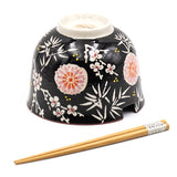 Bowl With/Chopsticks - 18fl. oz. / 5"D x 3.75"H