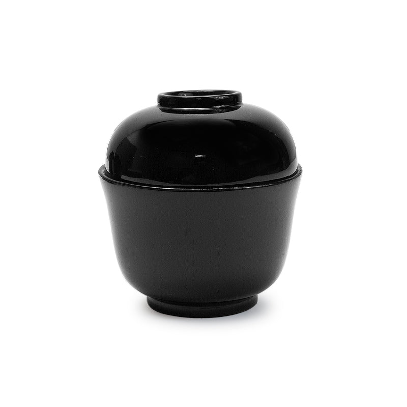 4-1/2"Dx2-1/2"H MISO SOUP BOWL LQ (bk)