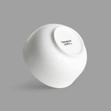 4-1/4"D RICE BOWL w/cover (wh)