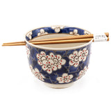 Bowl With/Chopsticks - 18fl. oz. / 5"D x 3.75"H